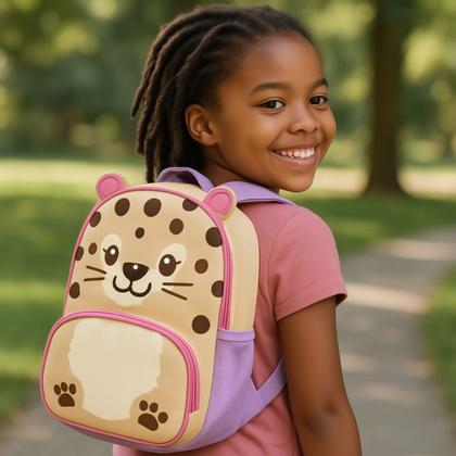 Imagem de Mochila Infantil Creche Escola 13" Zoop Bichos Animais Fofos