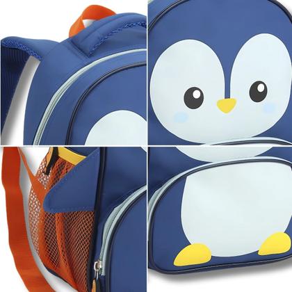 Imagem de Mochila Infantil Creche Escola 13" Zoop Bichos Animais Pets