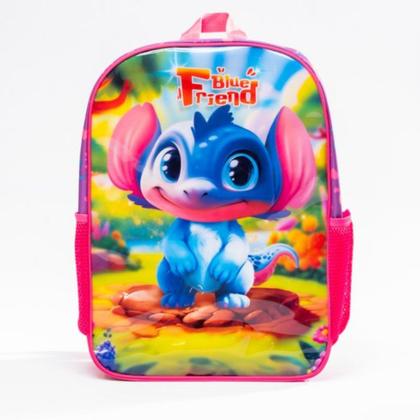 Imagem de Mochila Infantil de Costa Blue Friend Sortida Leve e Resistente Ideal para Escola, Passeios e Uso Diário