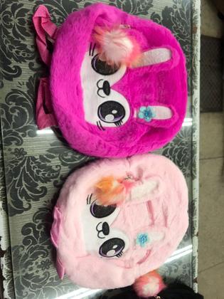 Imagem de Mochila infantil desenho pelúcia menina mochila infantil desenho pelúnica menina cor:pink