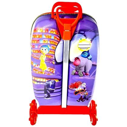 Imagem de Mochila Infantil Divertidamente 2 Malinha Maxtoy 3D com Rodinhas Diplomata