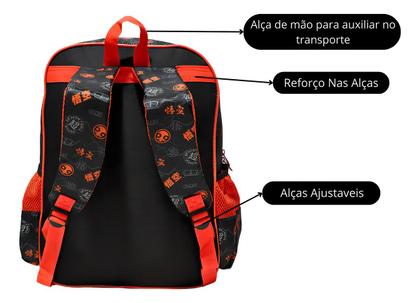 Imagem de Mochila Infantil Dragon Ball Z Juvenil Escolar Aulas Goku