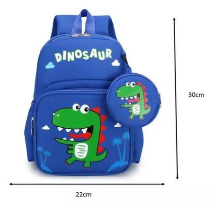 Imagem de Mochila Infantil Escolar Bebe Astronauta Azul Menino Creche