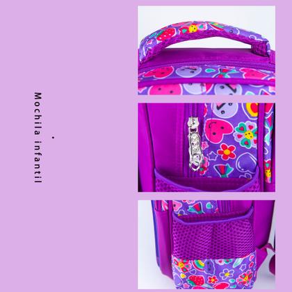 Imagem de Mochila Infantil Escolar Bolsa Infantil Menina Passeio Resistente Impermeável