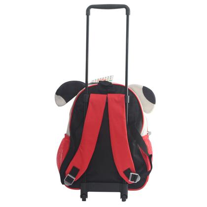 Imagem de Mochila Infantil Escolar com Rodinhas 15" Cachorro Clio Pets CP3396A