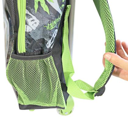 Imagem de Mochila Infantil Escolar Com Rodinhas Dinossauro T-Rex