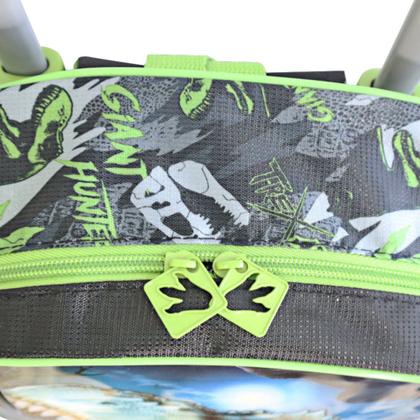 Imagem de Mochila Infantil Escolar Com Rodinhas Dinossauro T-Rex