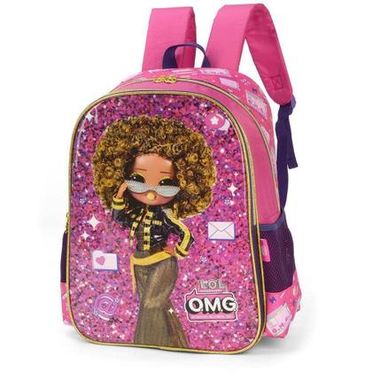 Imagem de Mochila Infantil Escolar LOL Surprise OMG Original com Alça MM0060