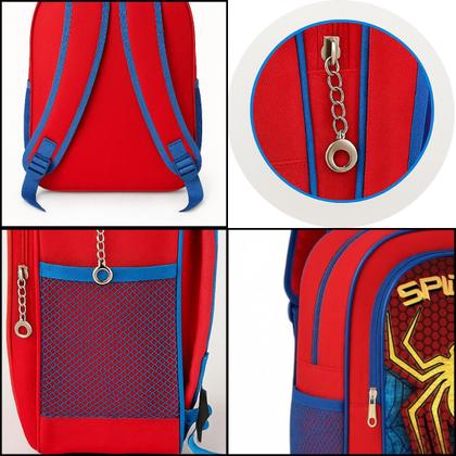 Imagem de Mochila Infantil Escolar Masculina + Lancheira Térmica+ Estojo - Kit