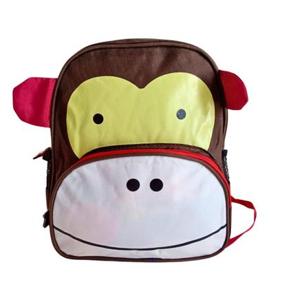 Imagem de Mochila Infantil Escolar Menino Menina Bichinhos Animais Zoo Impermeável Resistente