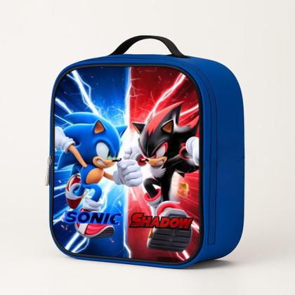 Imagem de Mochila Infantil Escolar Meninos Masculino Criança Bolsa com Estojo Grande e Lancheira Térmica