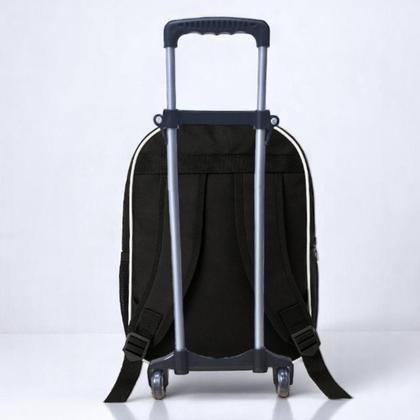 Imagem de Mochila Infantil Escolar Rodinha Menino + Estojo Box