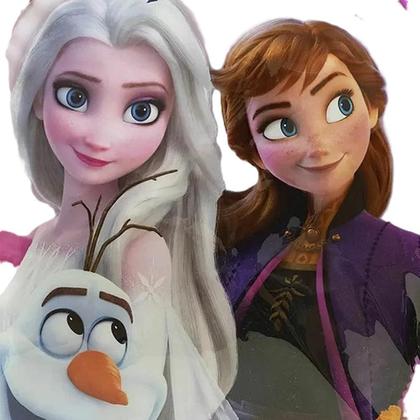 Imagem de Mochila Infantil Frozen Passeio Escolar Costas Disney