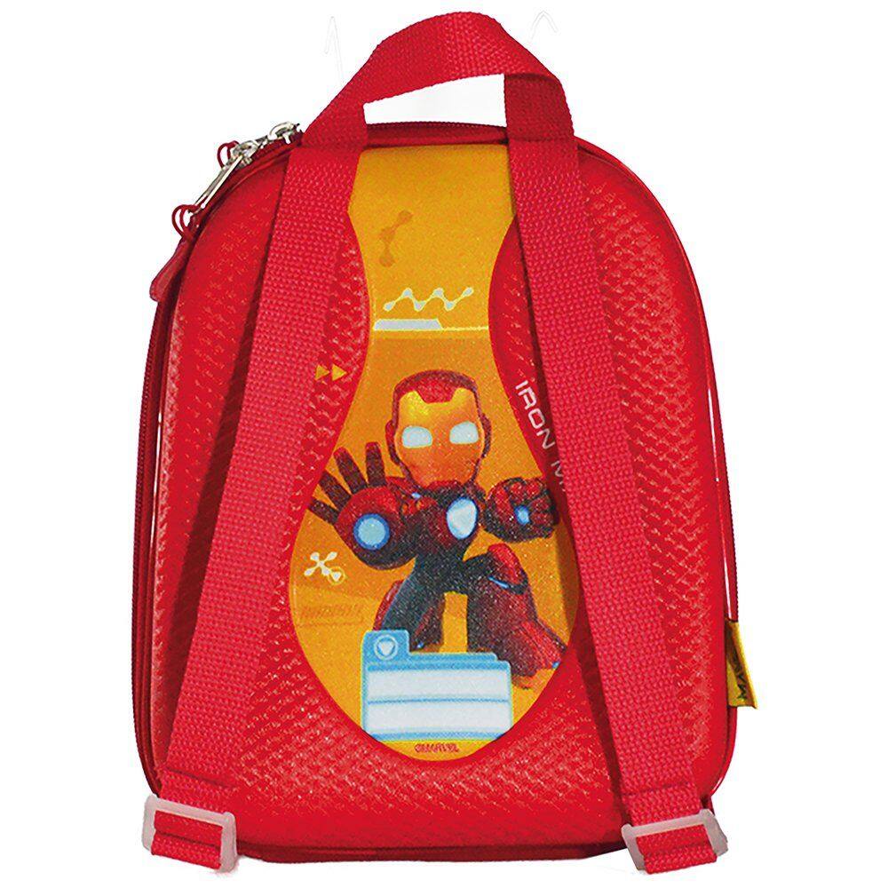 Imagem de Mochila Infantil Homem de Ferro Tamanho P - Vermelha