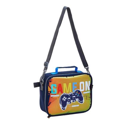 Imagem de Mochila Infantil Juvenil Menina Menino Escolar Com Lancheira Removível