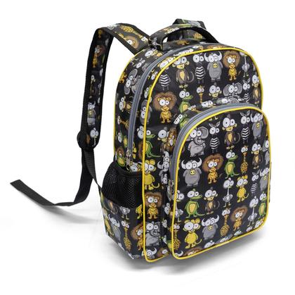Imagem de Mochila Infantil Masculina 4 divisões LS MO4139 estampa animais