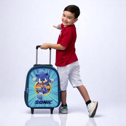 Imagem de Mochila Infantil Masculino Rodinha+Lancheira Térmica+ Estojo