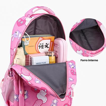 Imagem de Mochila Infantil Menina De Personagens Fofos Love Reforçada