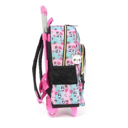 Imagem de Mochila infantil menina luxcel up4you c/rodas  ic37706up