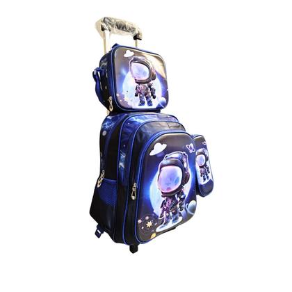 Mochila Infantil Menino 3 em 1 Kit Acompanha Mochila, Estojo e Lancheira térmica Com estampas 3D - Mochila Escolar com Rodinhas Imagem de Mochila Infantil Menino 3 em 1 Kit Acompanha Mochila, Estojo e Lancheira térmica Com estampas 3D