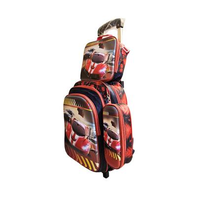 Mochila Infantil Menino 3 em 1 Kit Acompanha Mochila, Estojo e Lancheira térmica Com estampas 3D - Mochila Escolar com Rodinhas Imagem de Mochila Infantil Menino 3 em 1 Kit Acompanha Mochila, Estojo e Lancheira térmica Com estampas 3D