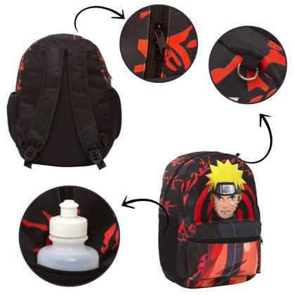 Imagem de Mochila Infantil Menino Naruto Juvenil Tam G Envio Imediato