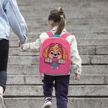 Imagem de Mochila Infantil Patrulha Canina Skye Creche Passeio Tam G