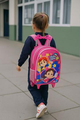 Imagem de Mochila Infantil Rodinhas Maria Clara & Jp