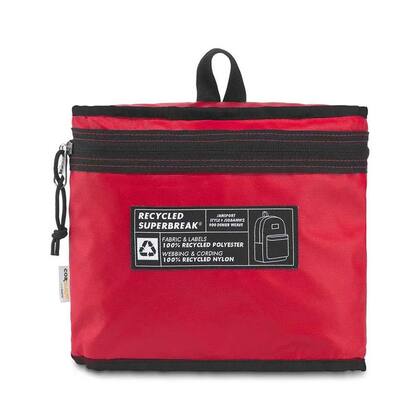 Imagem de Mochila JanSport Recycled Superbreak Red Tape 26 Litros