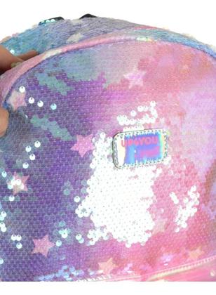 Imagem de Mochila Larissa Manoela Lantejoulas Paete Up 4 You