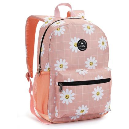 Imagem de Mochila Listra, Emoji, Flor 17" MJ42011 Seanite