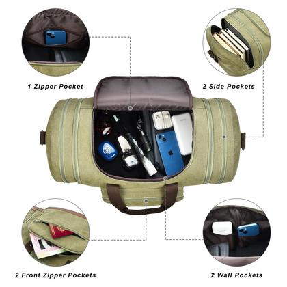 Imagem de Mochila Litvyak 50L - Army Green - Para Viagens em Canvas