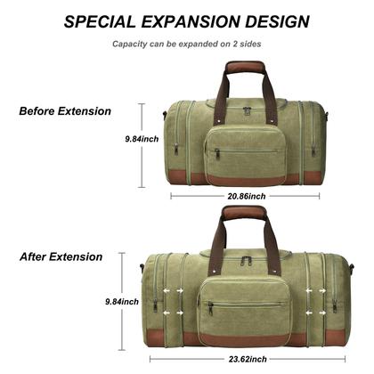 Imagem de Mochila Litvyak 50L - Army Green - Para Viagens em Canvas