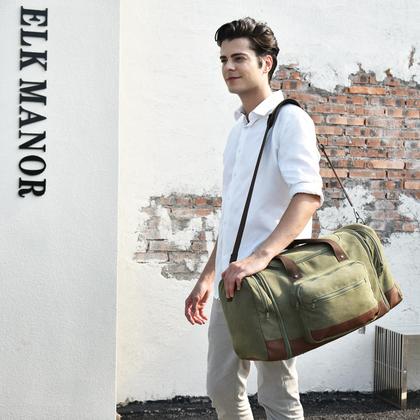 Imagem de Mochila Litvyak 50L - Army Green - Para Viagens em Canvas