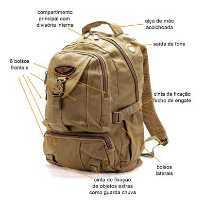 Imagem de Mochila Lona Kvn Ja9701 Keuven