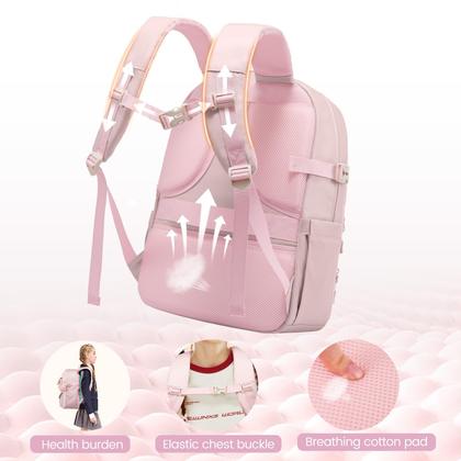 Imagem de Mochila LOVEVOOK School para meninas adolescentes com laptop de 15,6"