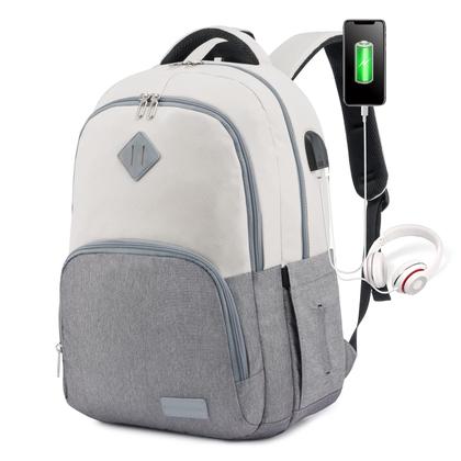 Imagem de Mochila LOVEVOOK School para mulheres e homens 15.6 para laptop preta