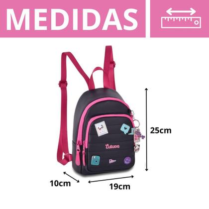 Imagem de Mochila Luluca de Costas C/ Porta Fone E Porta Celular Edição Limitada Premium Oficial - Clio
