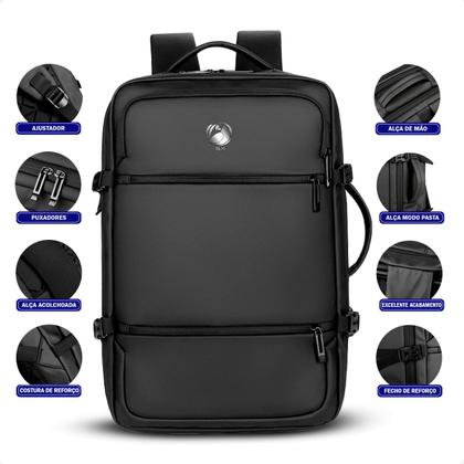 Imagem de Mochila Mala Executiva Premium Dilinx Notebook Reforçada