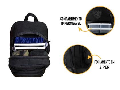 Imagem de Mochila Mala Térmica Fitness Lancheira Academia Treino Dieta Alimentar Marmita Escolar Grande