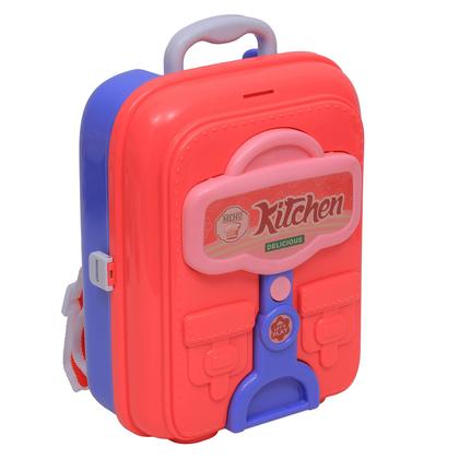 Imagem de Mochila Maleta Cozinha 3 Em 1 Zippy Toys Infantil 36 Pçs