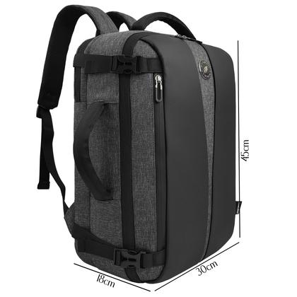 Imagem de Mochila Maleta Executiva Elegante Mormaii Praticidade Estilo Trabalho Viagem Resistente Reforçada com Entrada USB