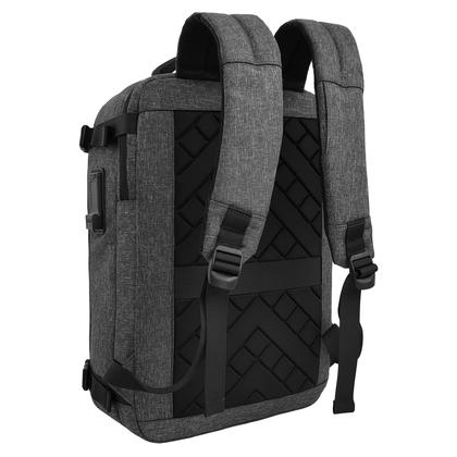 Imagem de Mochila Maleta Executiva Elegante Mormaii Praticidade Estilo Trabalho Viagem Resistente Reforçada com Entrada USB