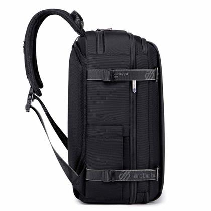 Imagem de Mochila Maleta Multifuncional Executiva Viagem Expansiva Impermeável Notebook 15.6 Tablet