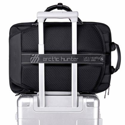 Imagem de Mochila Maleta Multifuncional Executiva Viagem Expansiva Impermeável Notebook 15.6 Tablet