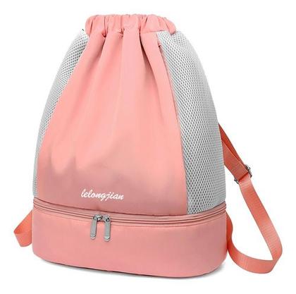 Imagem de Mochila Masculina Com Fechamento em Cordão Esportiva Futebol Academia Treino Corrida Casual Dia a Dia Á pronta Entrega