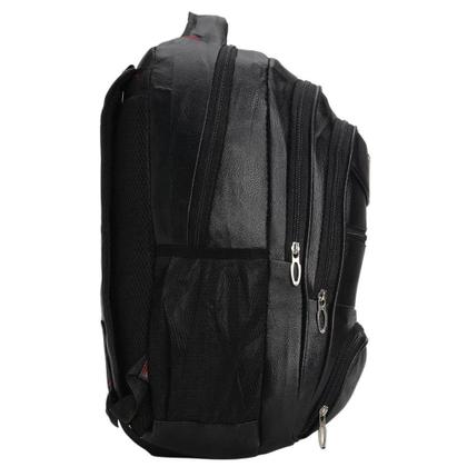 Imagem de Mochila Masculina Couro Reforçada Notebook Impermeável Executiva com USB