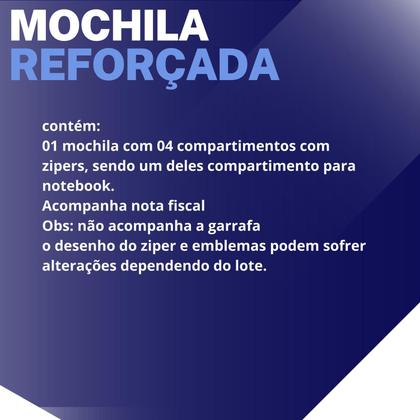 Imagem de Mochila Masculina  Grande Forte Impermeável Faculdade Alça Reforçada Resistente Trabalho Escola