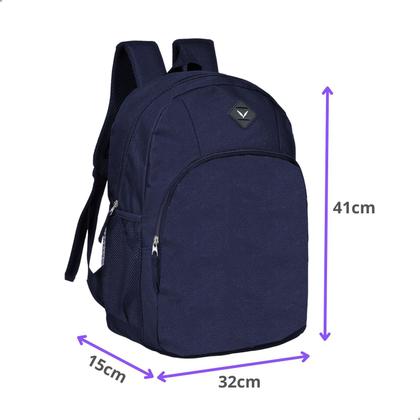 Imagem de Mochila Masculina Juvenil Universitaria Escolar Academia Yepp MM9115 15,5"