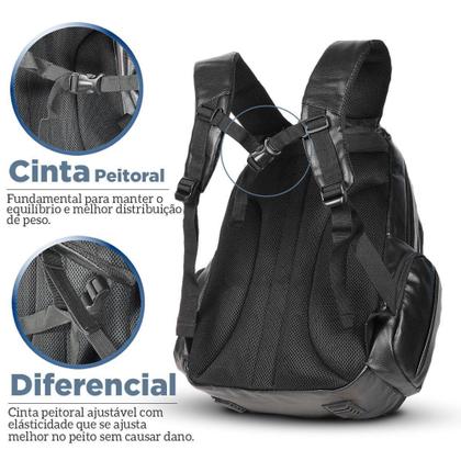 Imagem de Mochila Masculina Notebook Executiva Reforçada Alta Qualidade - KVN